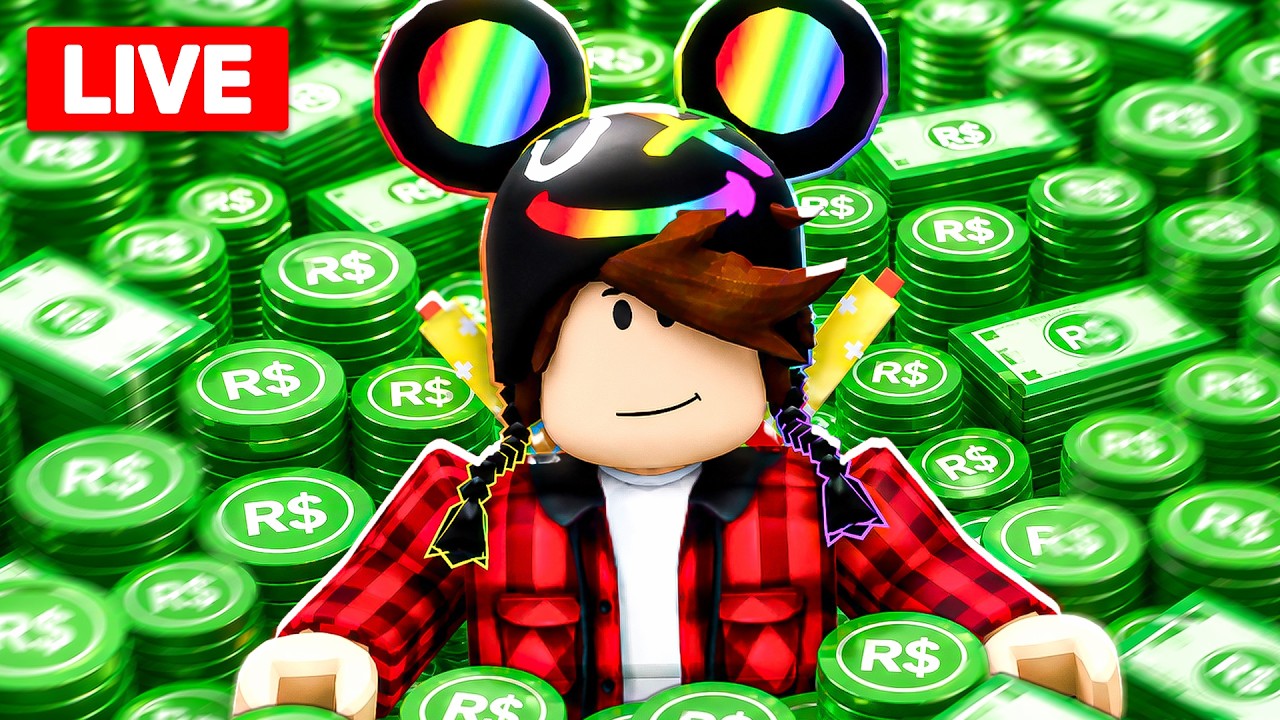 i made a free robux game