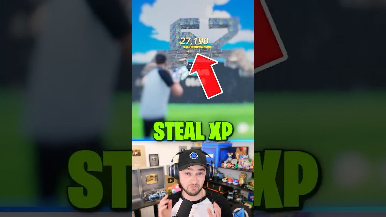 I Stole His XP in Fortnite! 😈 😱