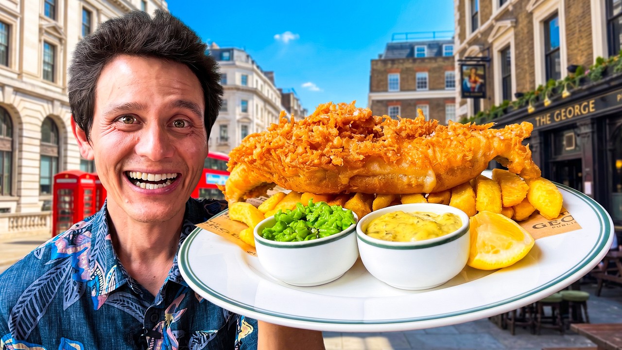 I Tried the Best Fish and Chips in London!! (Finally Settled)