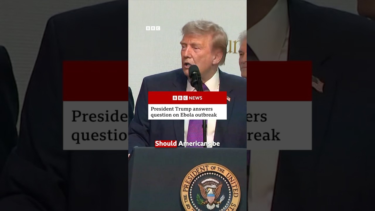 “I’m concerned about everything,” US President Donald Trump said on Ebola outbreak. #Ebola #BBCNews