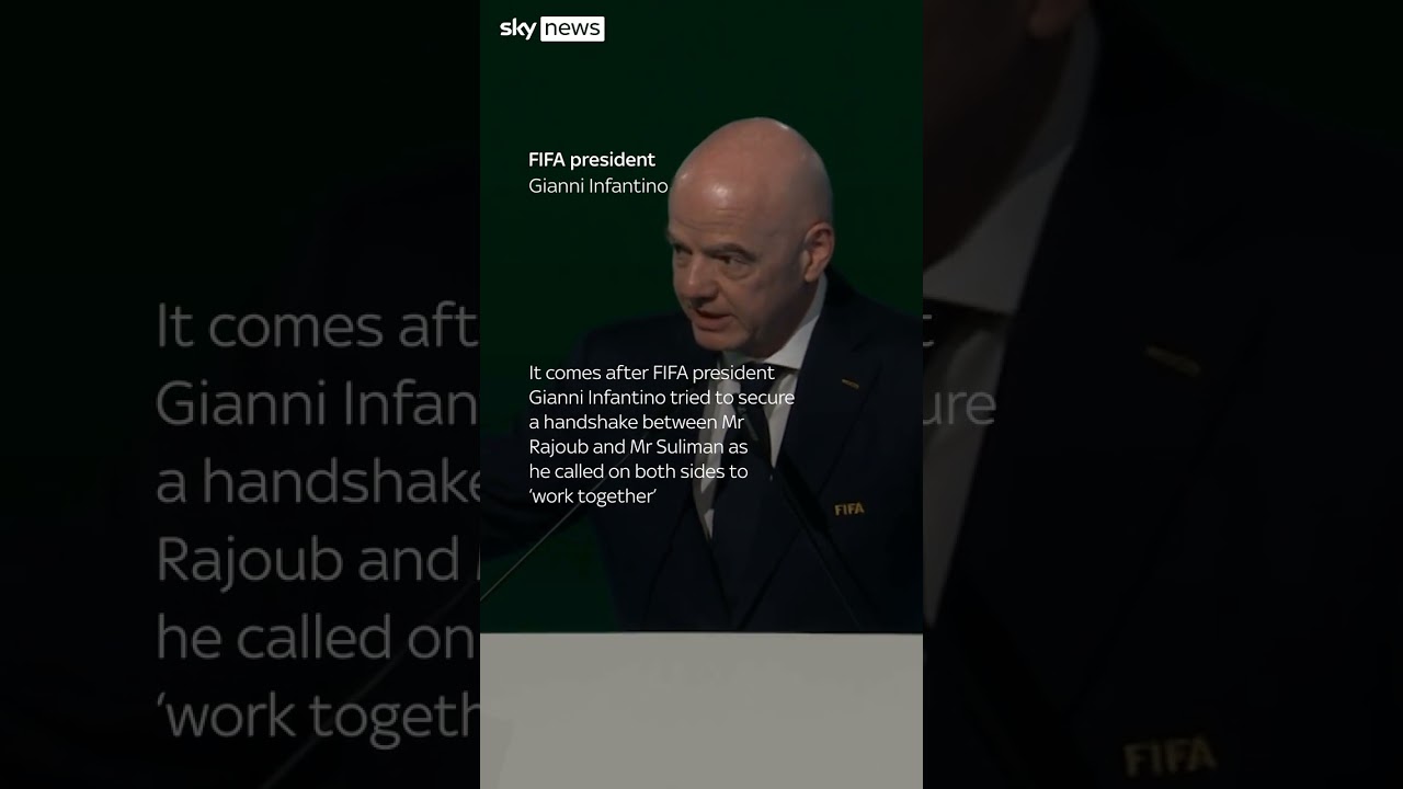Infantino’s attempt to secure Israel-Palestine handshake backfires