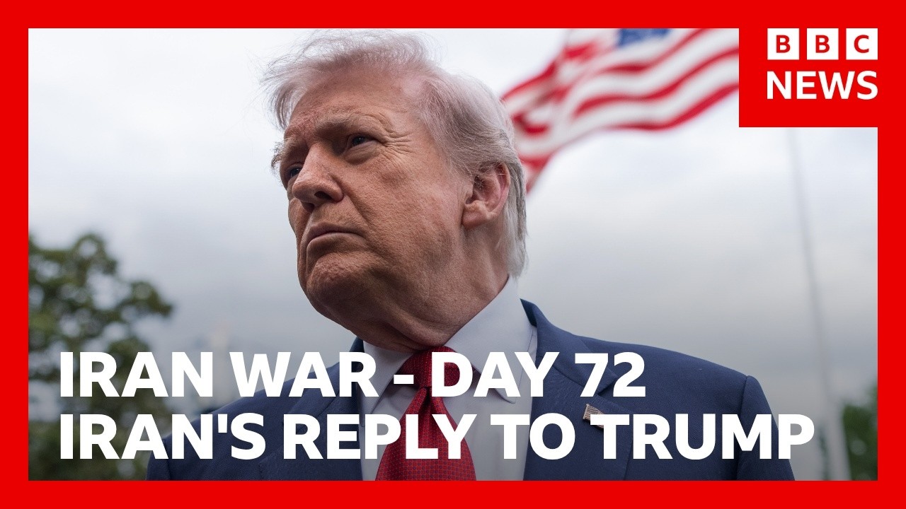 Iran sends its response to President Trump’s latest proposal aimed at ending the war | BBC News
