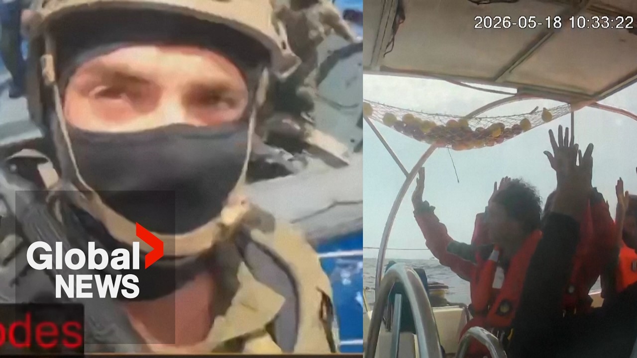 Israel “illegally boards” Global Sumud Flotilla in international waters to stop Gaza aid