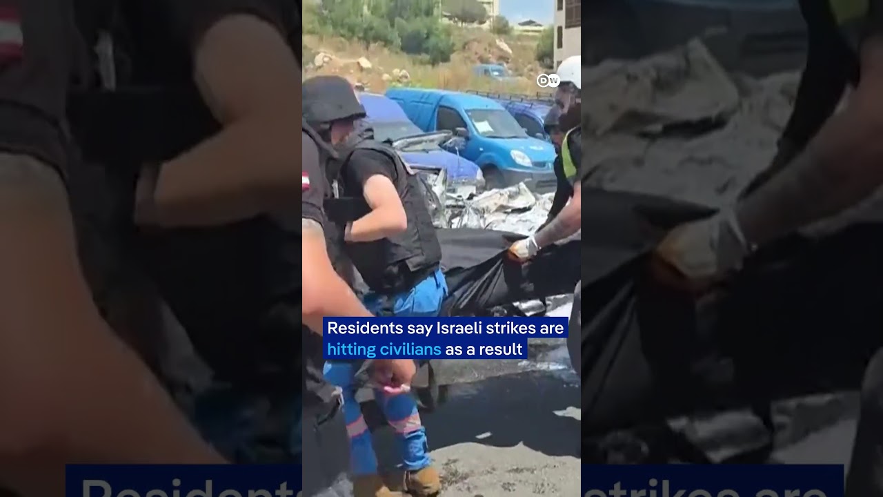 Israel’s military steps up attacks on southern Lebanon | DW News