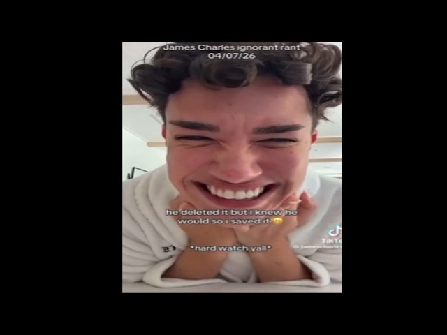 James Charles Crash Out