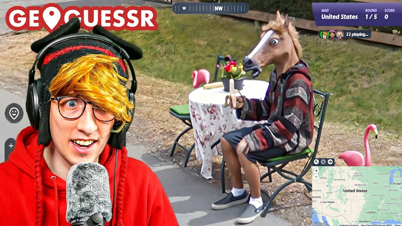 KreekCraft Plays GeoGuessr 🌎📍