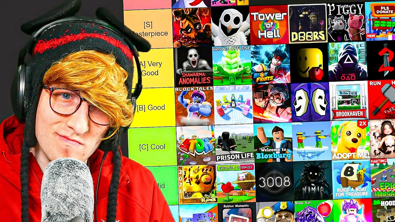 KreekCraft Ranks Every 2026 Roblox Game