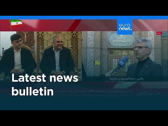 Latest news bulletin | May 25th, 2026 – Evening