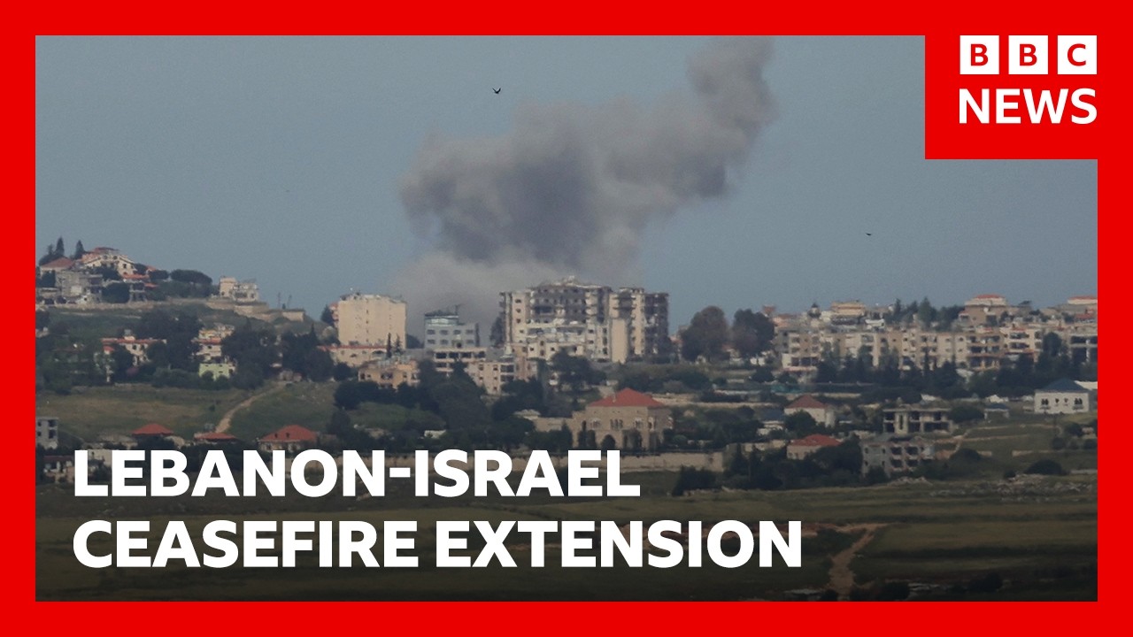 Lebanon says six killed in Israeli strike as US announces ceasefire extension | BBC News