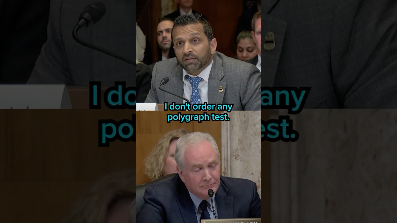 Leonnig: Patel “repeatedly denied reports that I know to be true” during hearing
