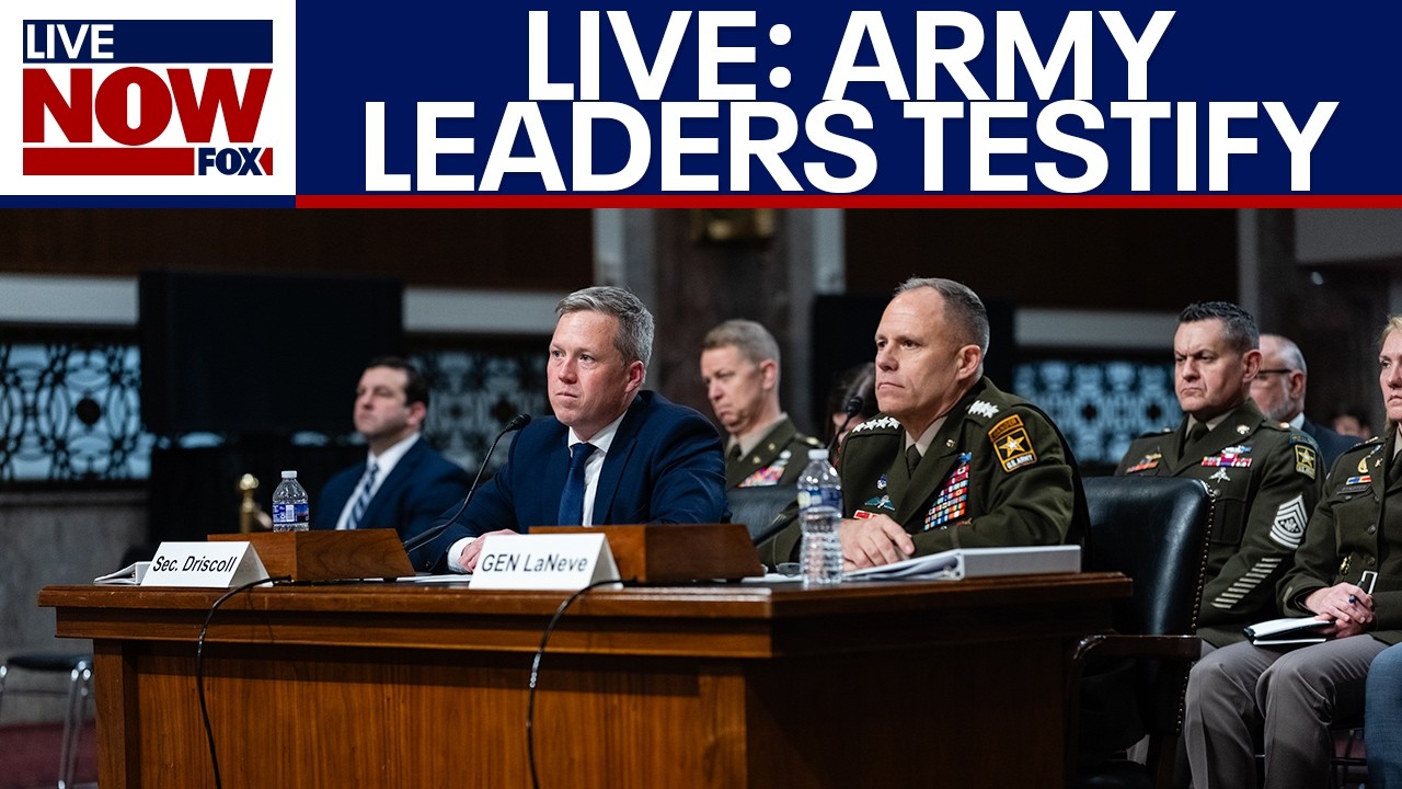 LIVE: Army leaders testify before House Committee amid Iran conflict