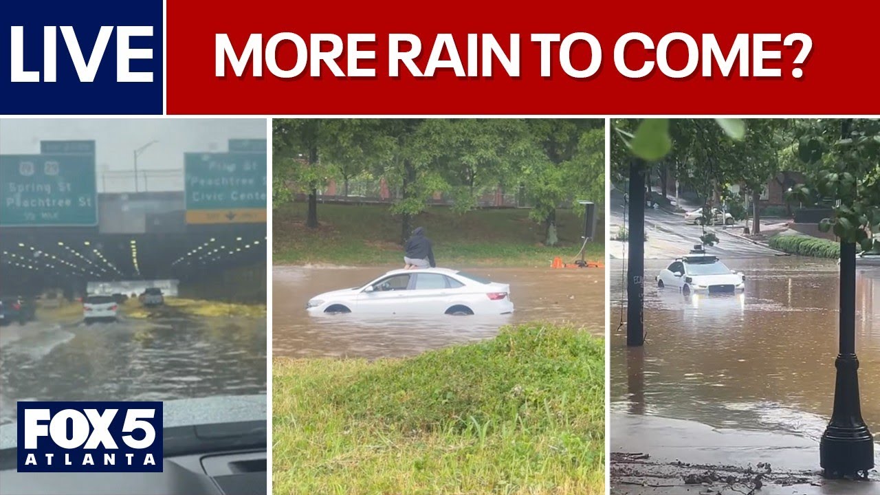 LIVE | Flash flooding in drought leaves cars stuck, drivers stranded; More weather to come