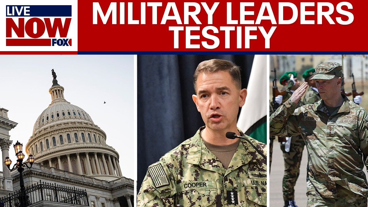 LIVE: Military leaders testify before Senate panel