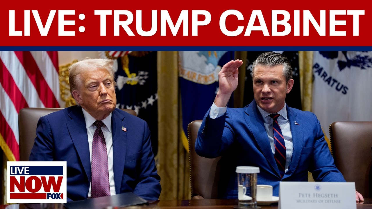 LIVE NOW: Trump calls emergency Iran cabinet meeting