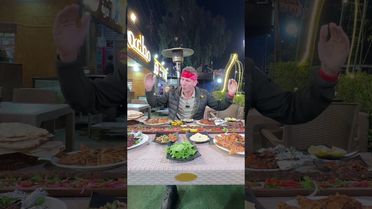 Longest KEBAB in Iraq!! 🇮🇶