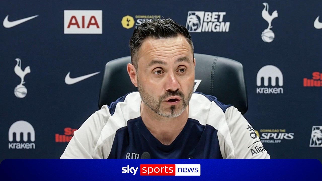 “Losers think negative” | Roberto De Zerbi’s fiery Spurs press conference