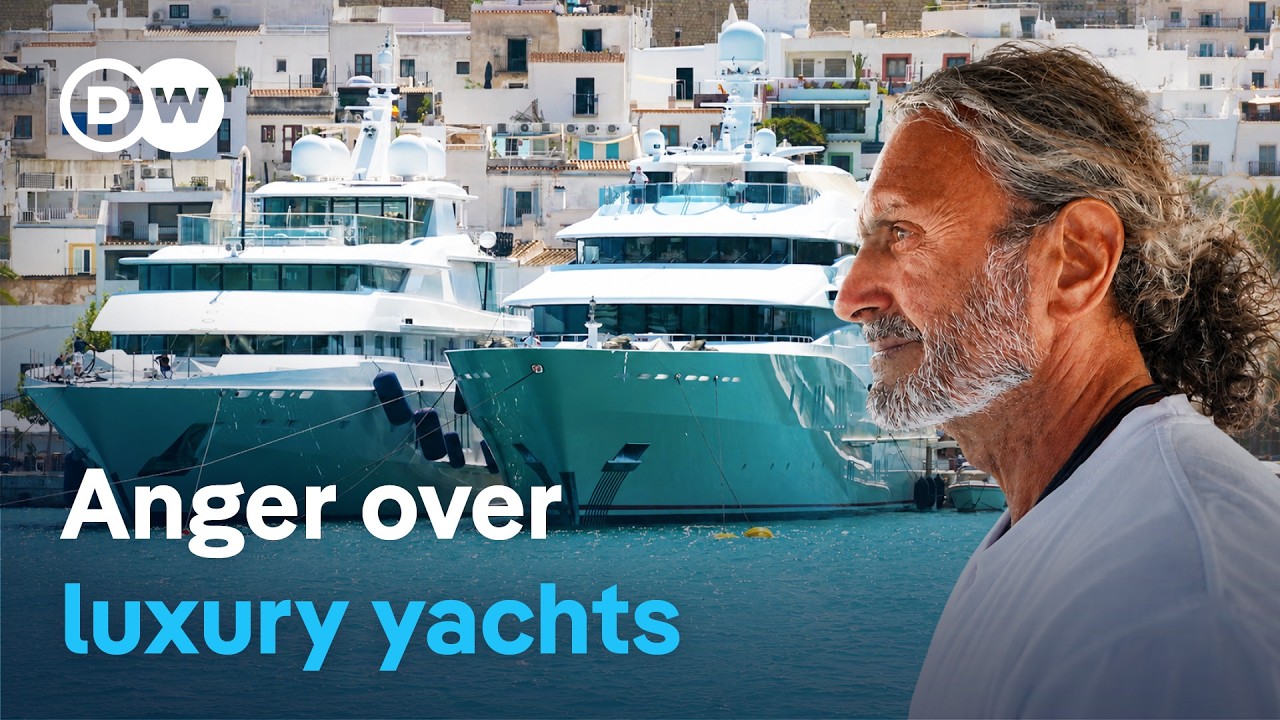 Luxury yachts and environmental conflict – Damage, protests and new solutions | DW Documentary