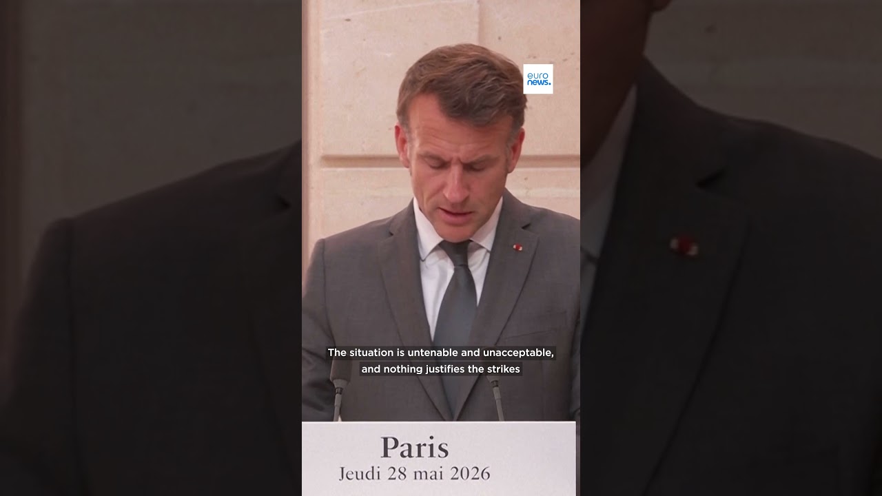 Macron calls for end of Israeli strikes on Lebanon