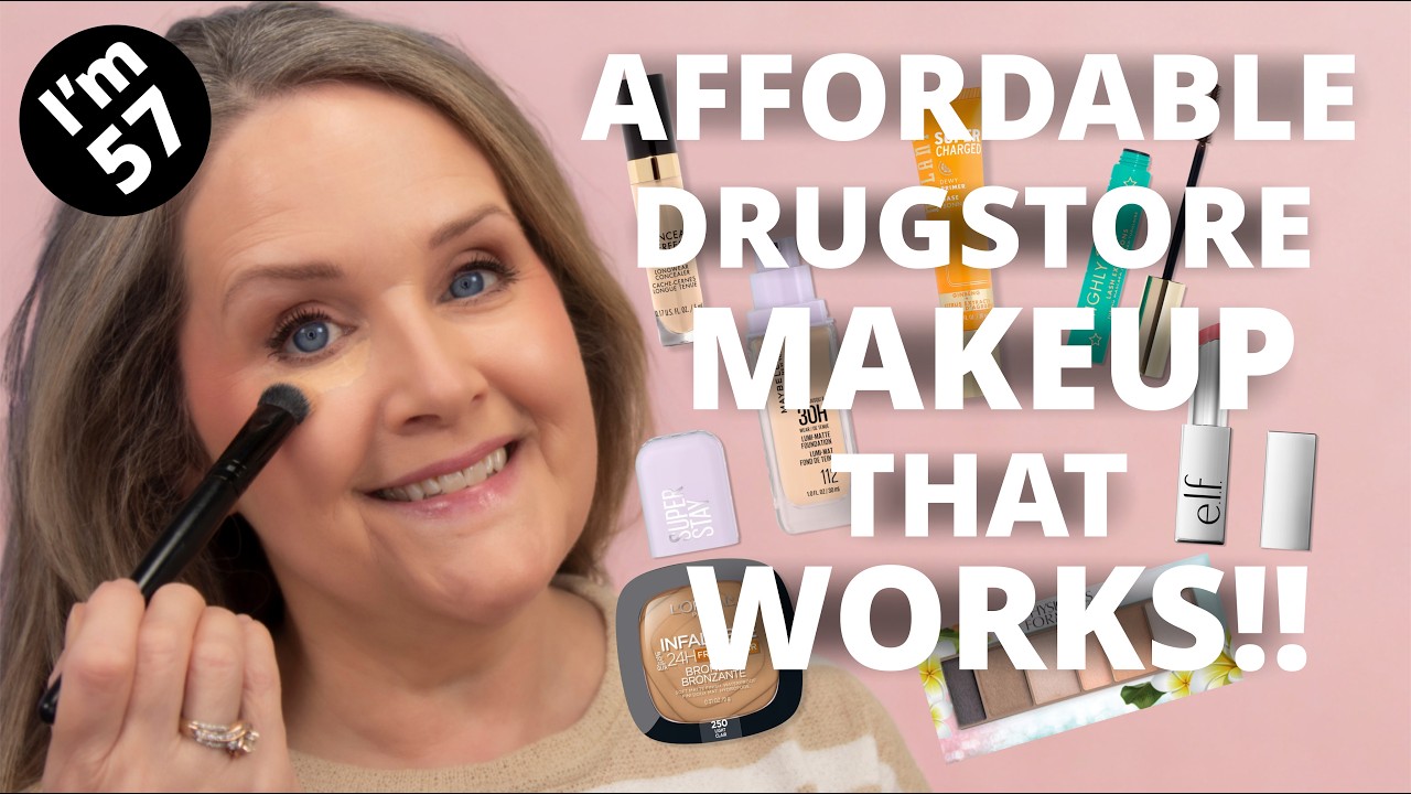 Makeup Over 50: Affordable Drugstore Products That Make a Big Difference!