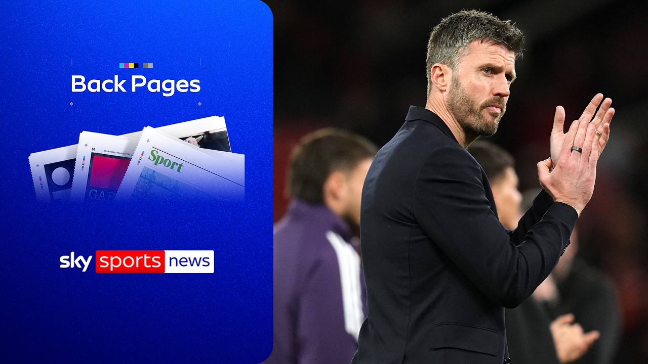Manchester United set to appoint Michael Carrick | Back Pages Tonight