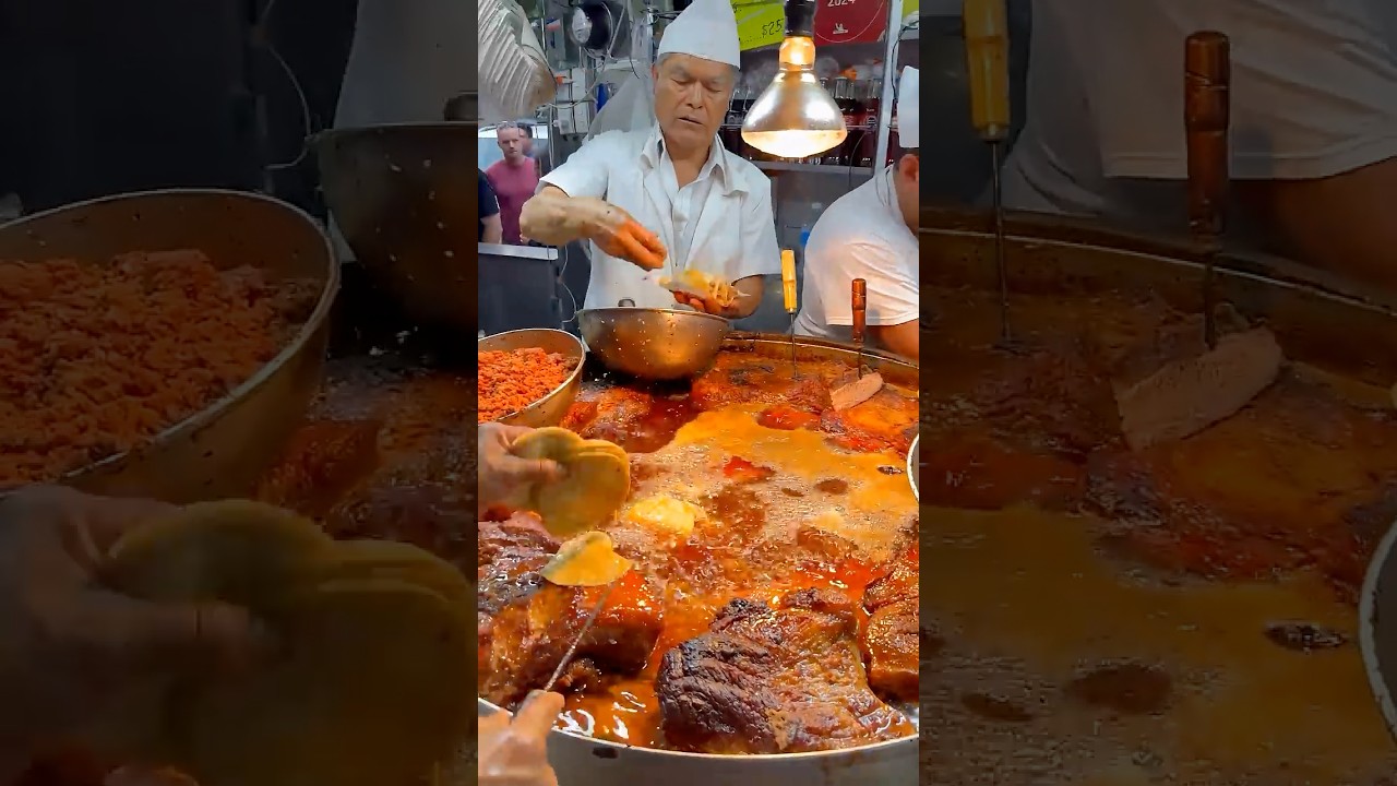 Meat Jacuzzi Tacos in Mexico City!!