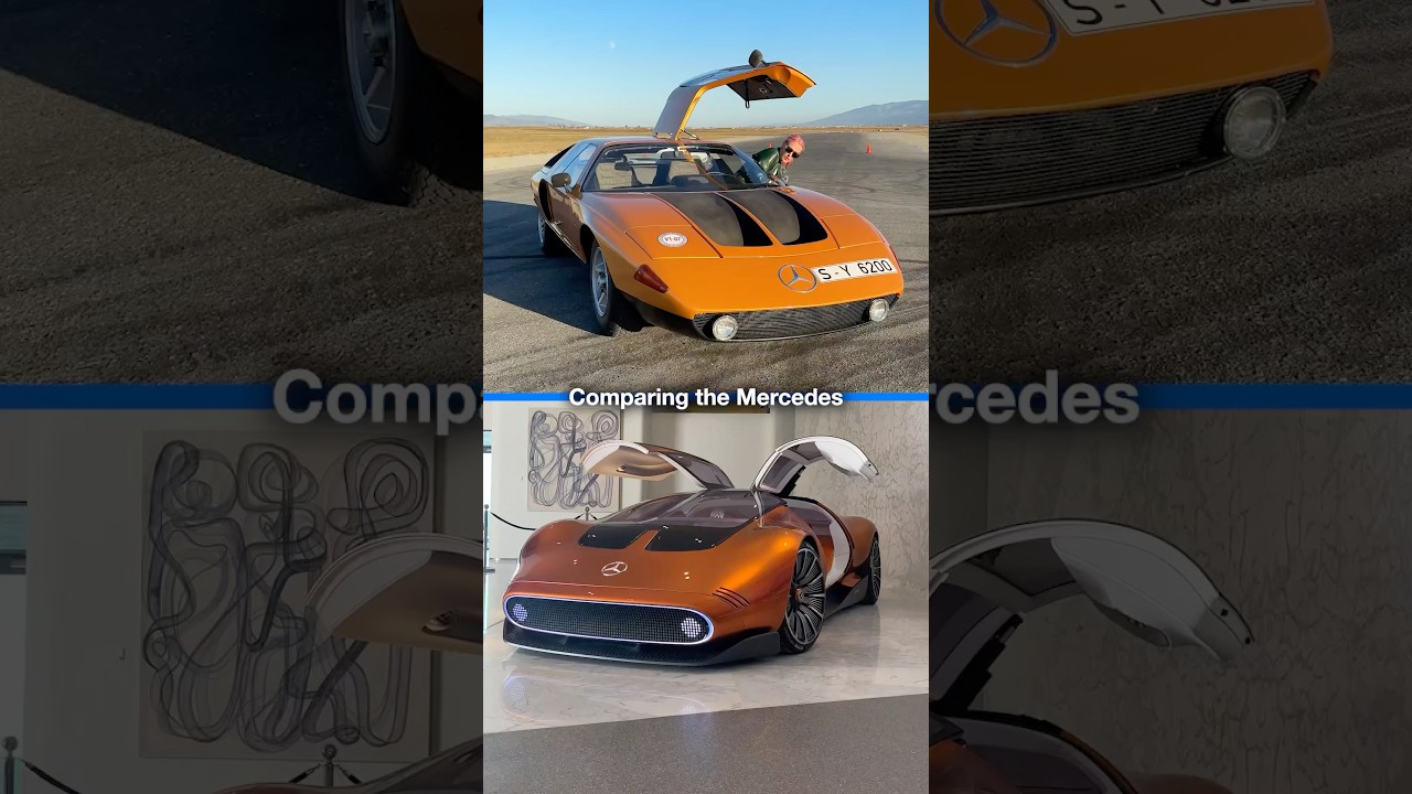 Mercedes C111 Then Vs Now! 🤯