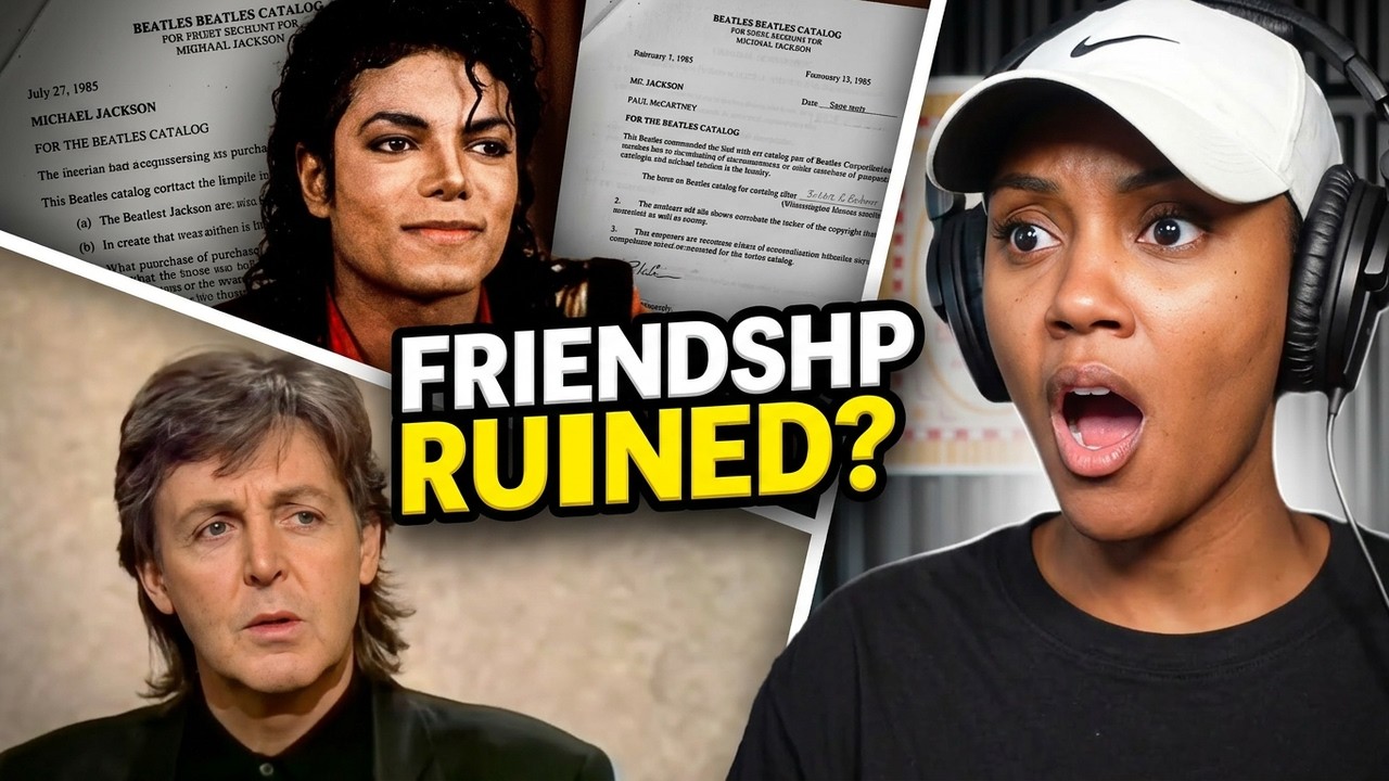 MICHAEL JACKSON RUINED HIS FRIENDSHIP WITH PAUL MCCARTNEY..OVER THE BEATLES CATALOG?! | BrittReacts
