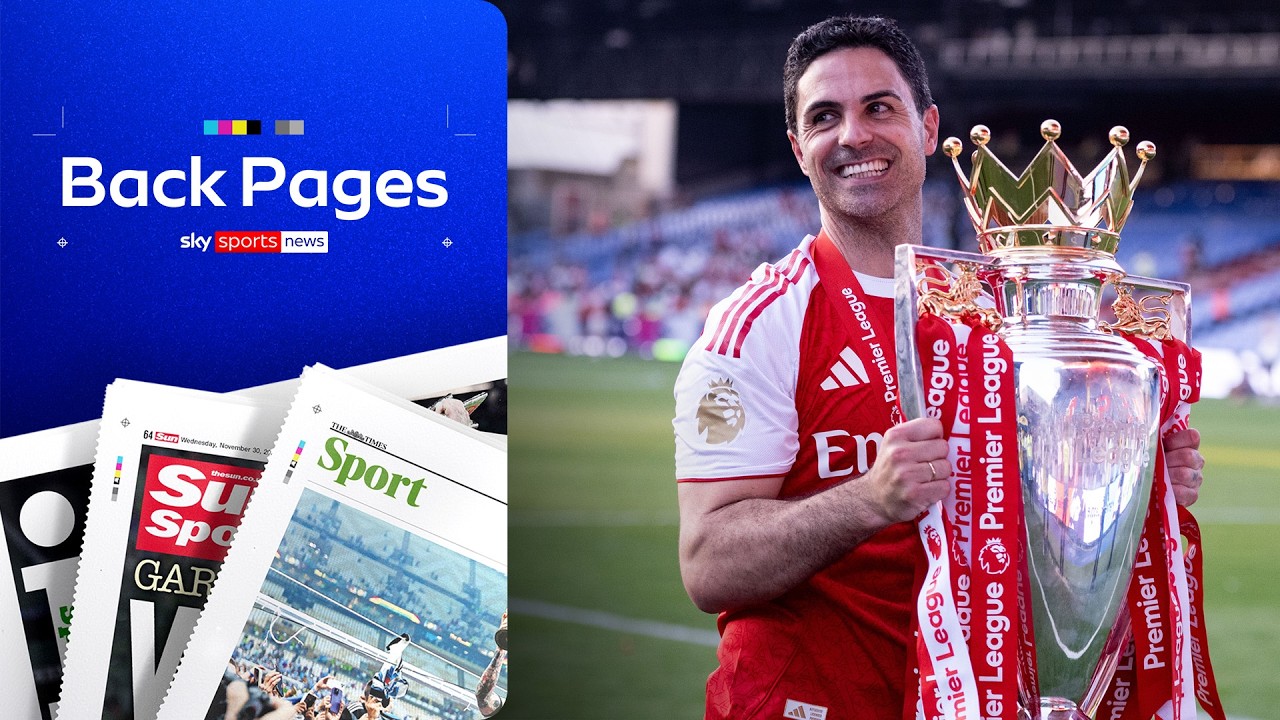 Mikel Arteta named Manager of the Year at LMA awards | Back Pages Tonight
