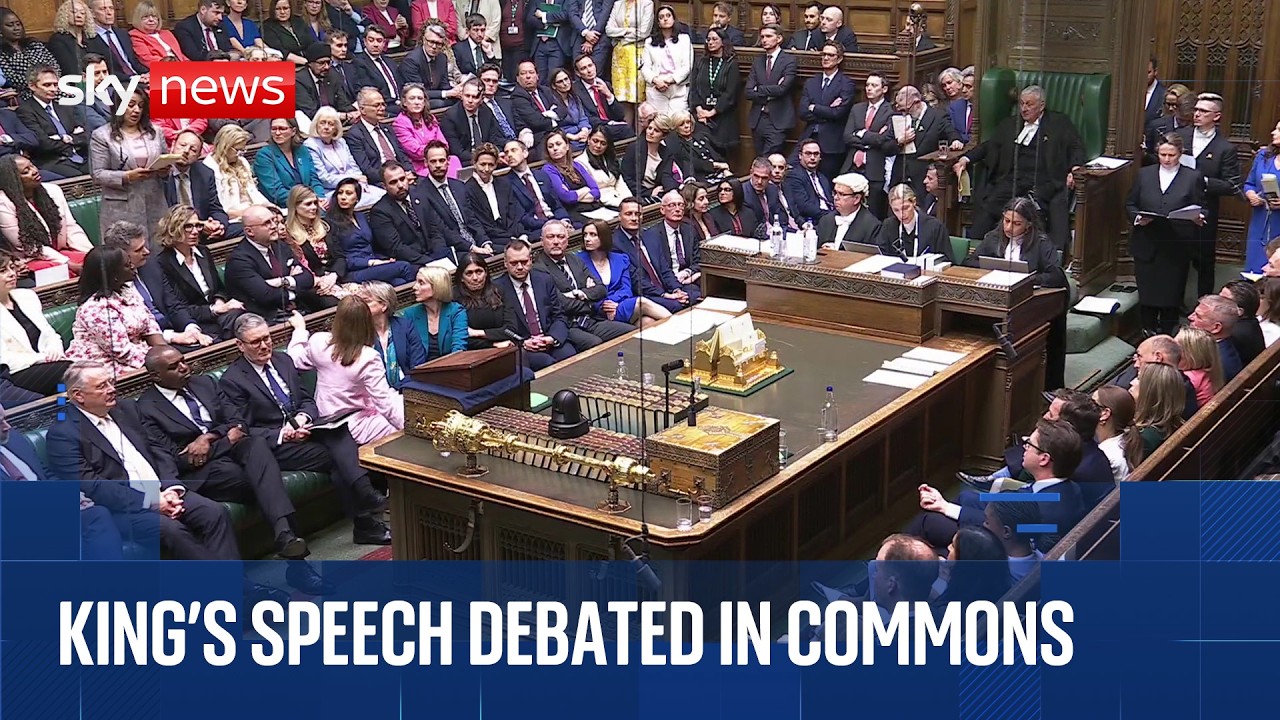 MPs debate King’s Speech in the Commons