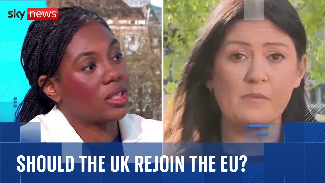 Nandy and Badenoch asked about rejoining EU following Streeting comments