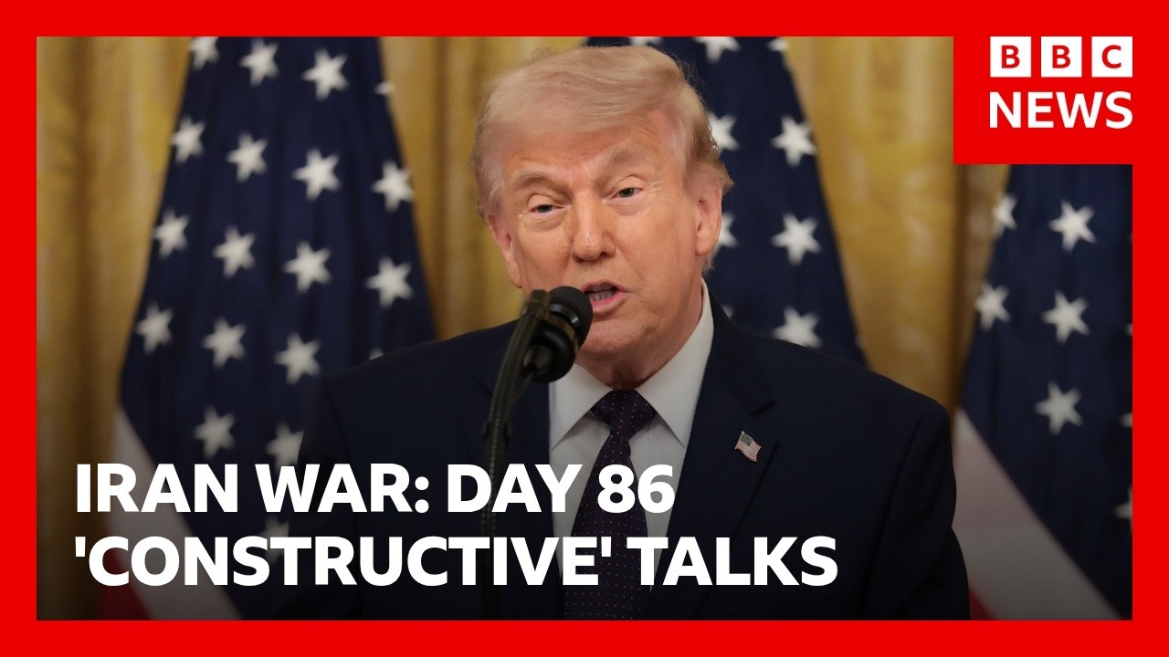 Negotiations towards a deal with Iran are ‘constructive’ says Trump | BBC News