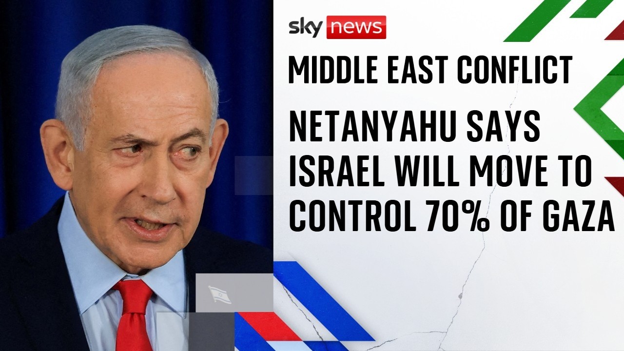 Netanyahu says Israel will move to control 70% of Gaza