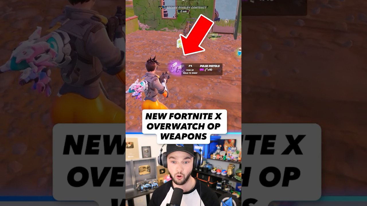 *NEW* Fortnite x Overwatch OP Weapons!