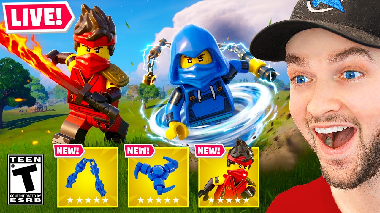 *NEW* LEGO Fortnite Odyssey & Ninjago Islands with Kaz! #ad