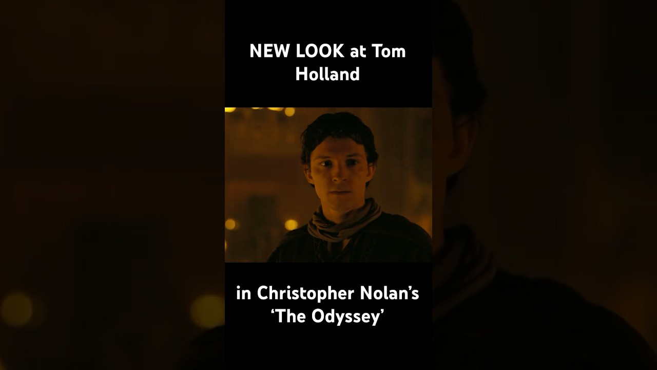 NEW LOOK at Tom Holland in ‘The Odyssey’