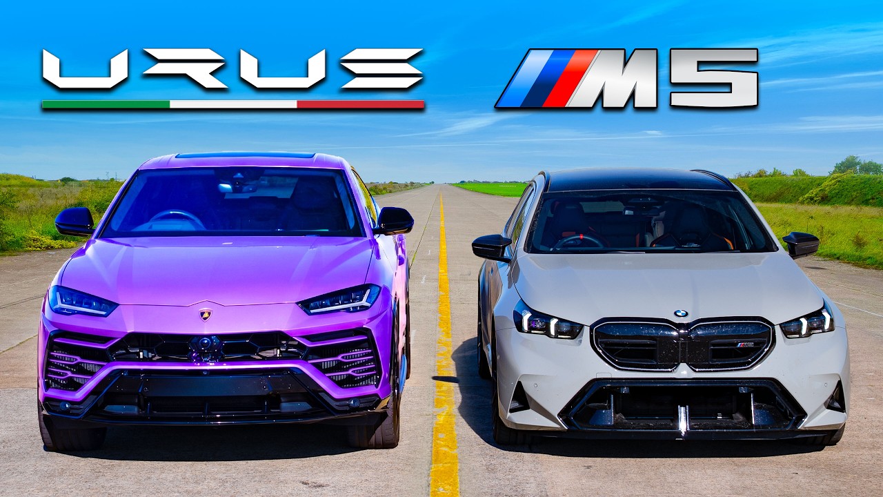 New M5 Touring vs Lambo Urus: DRAG RACE