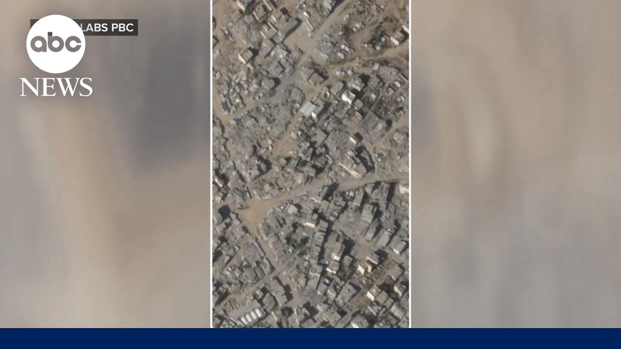 New satellite images show wall being built along yellow line in Gaza