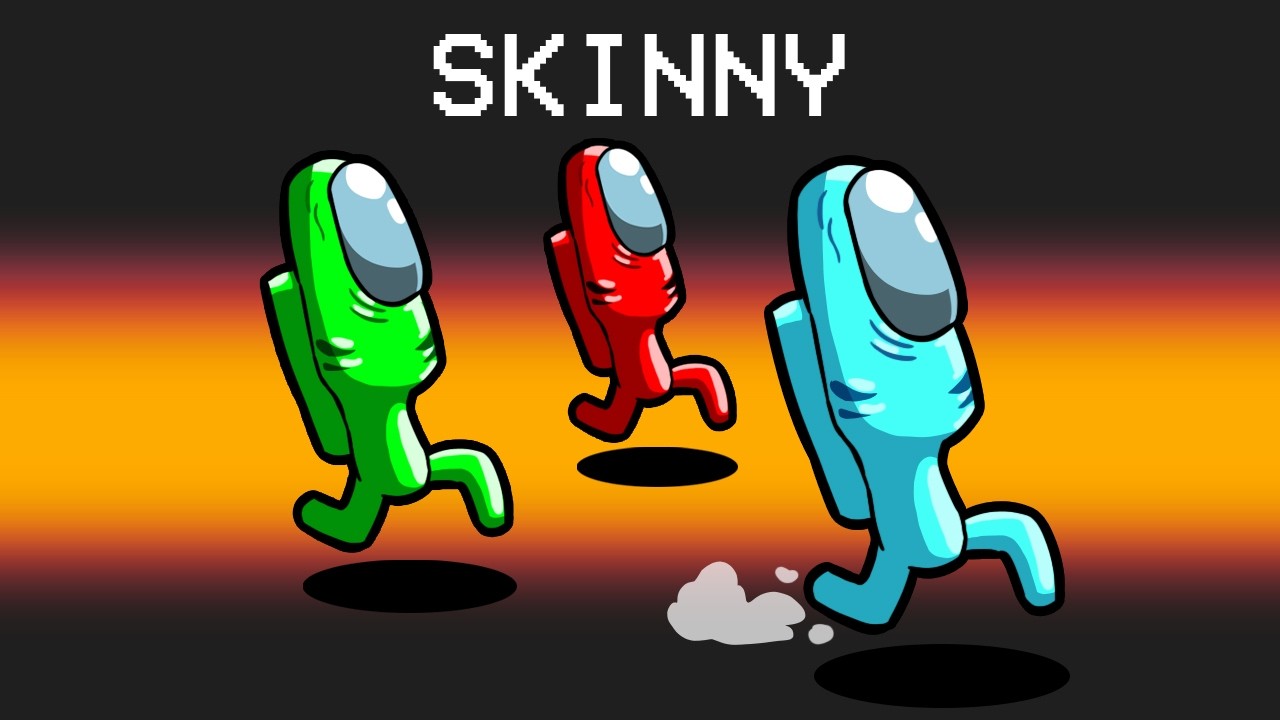 NEW Skinny CREWMATE in Among Us