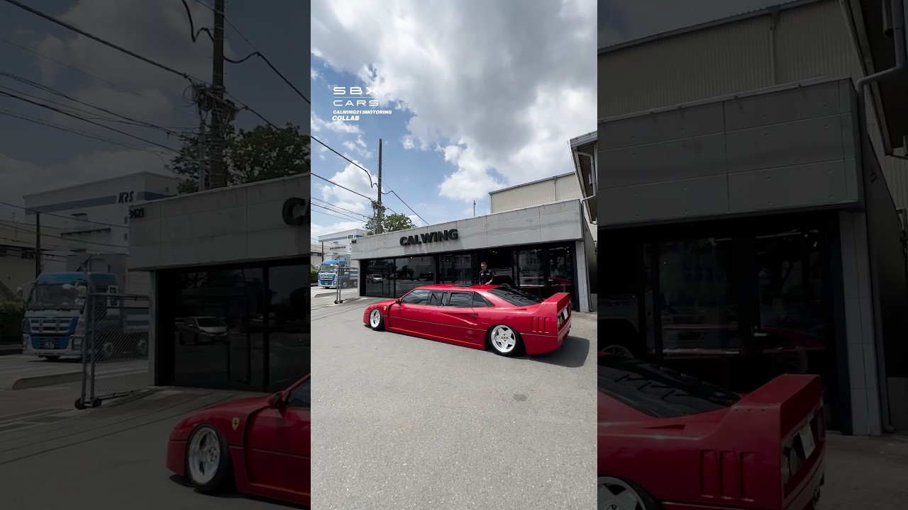 No AI, This Is A Real F40 Limo! 😱