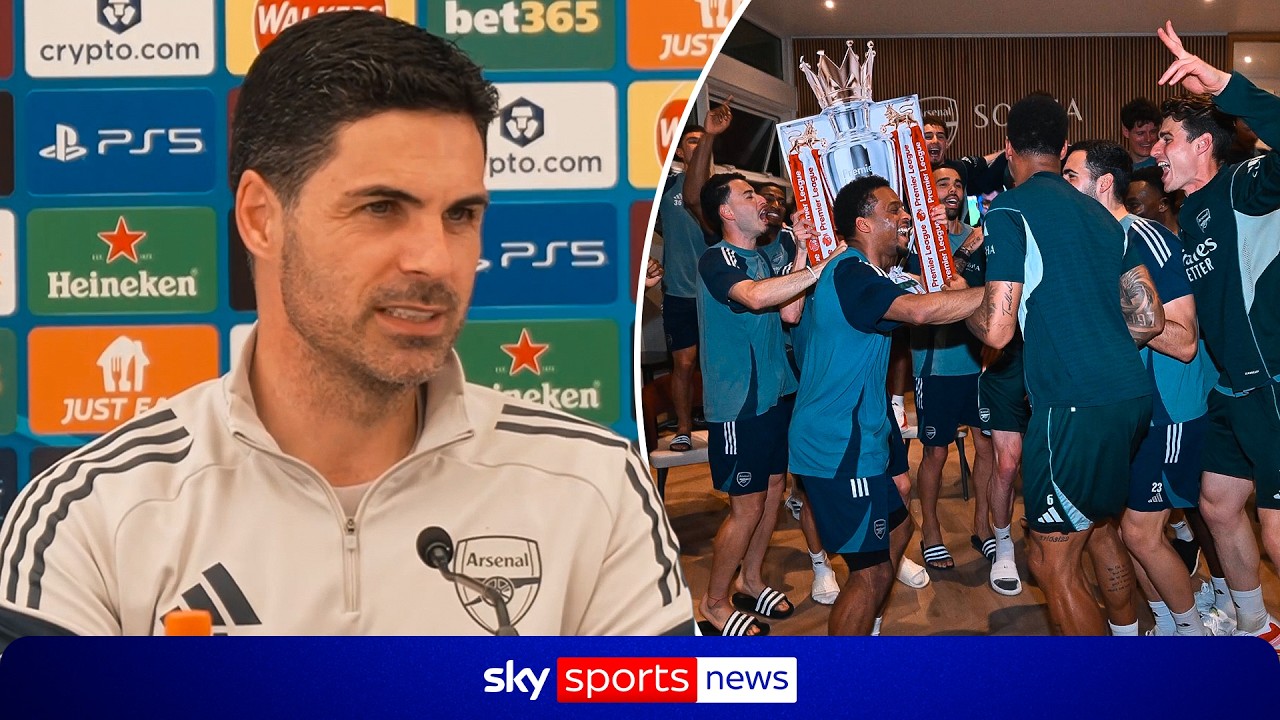 “One of best feelings I’ve ever had” | Arteta on title winning moment & pipping Guardiola to PL