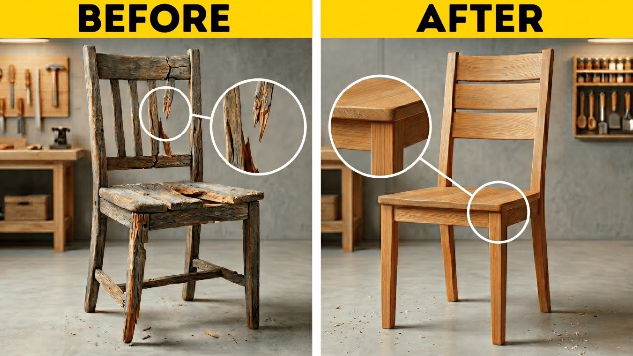 Restoring Forgotten Furniture Back to Life 😱✨