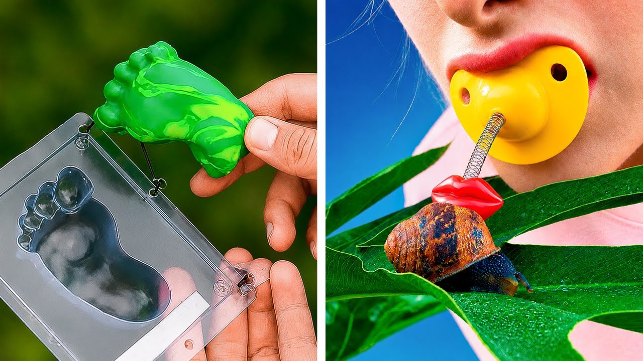 Reuse your kids’ old items to make your gardening easier 🌸🌿