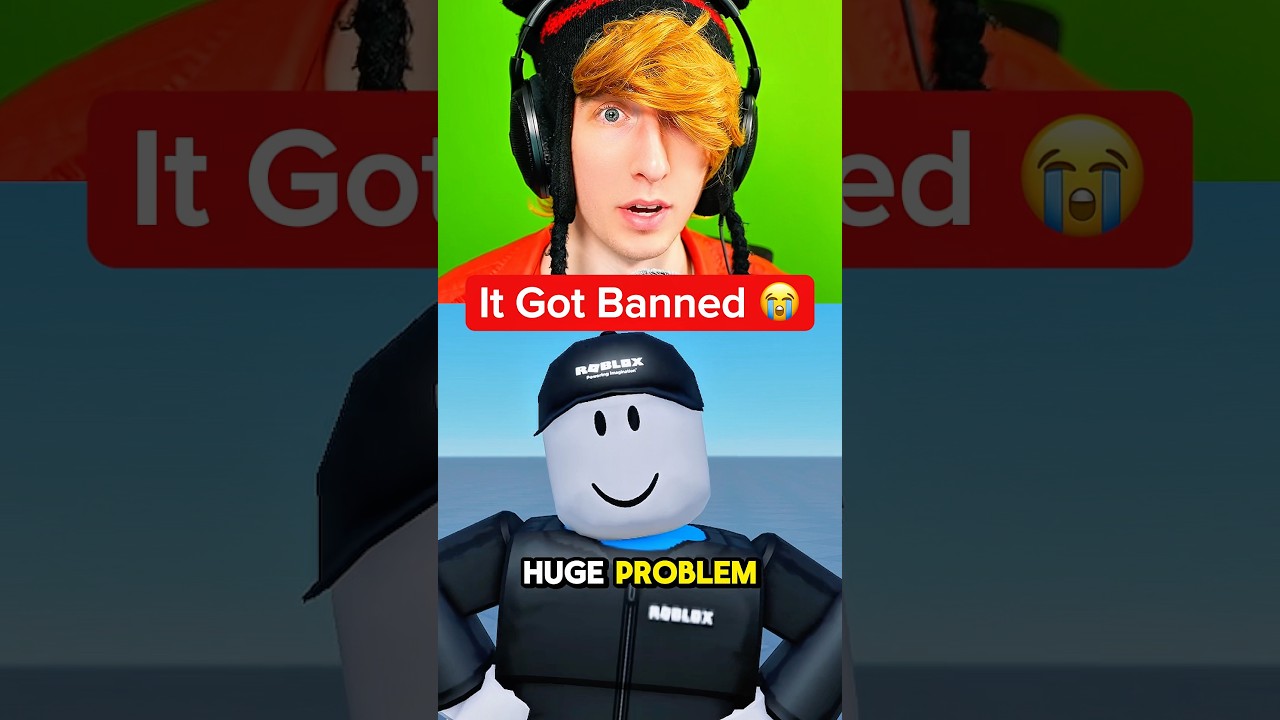 ROBLOX BANNED IT