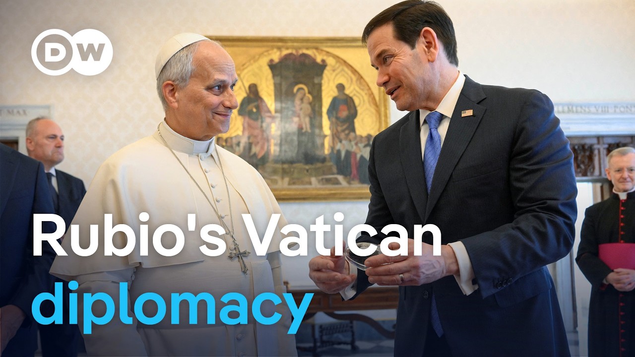 Rubio at the Vatican: Mission to mend ties? | DW News