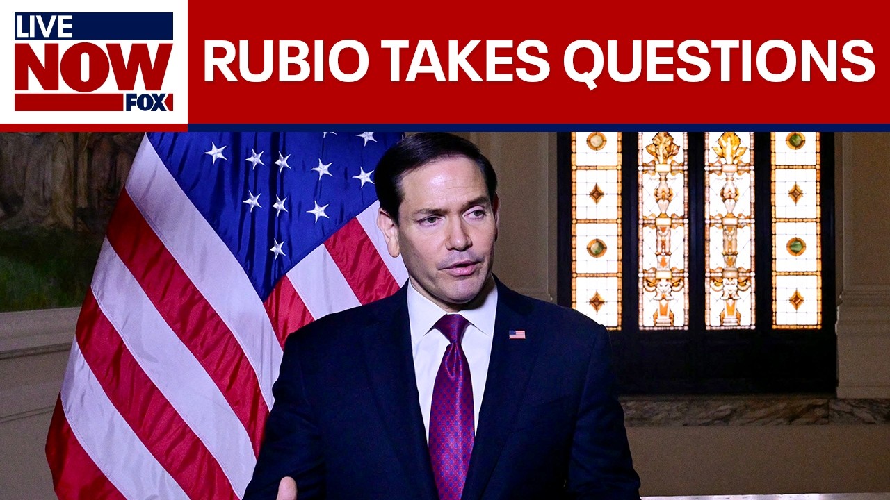 Rubio takes questions from reporters amid Iran conflict