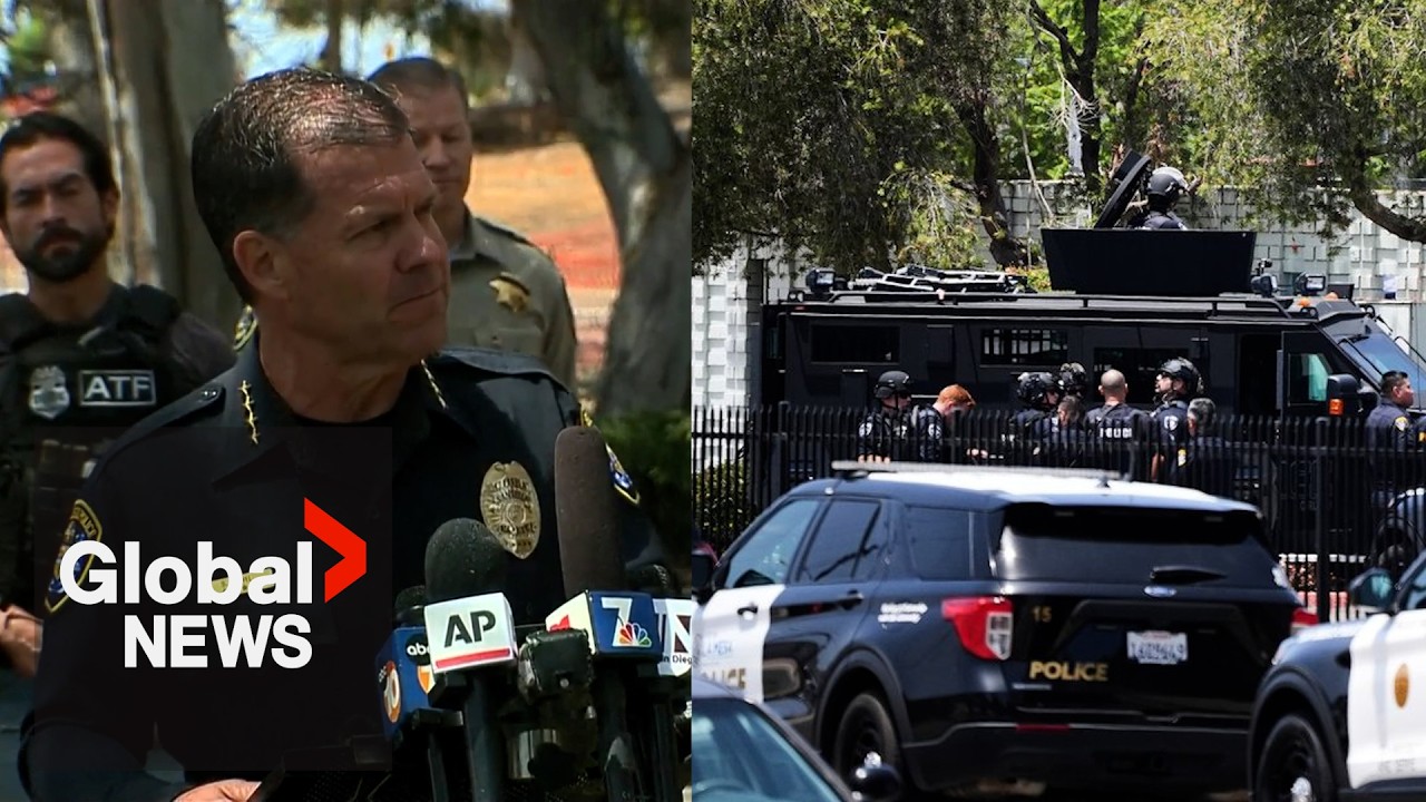 San Diego mosque shooting: 3 victims killed, 2 teen suspects dead in “hate crime,” police say