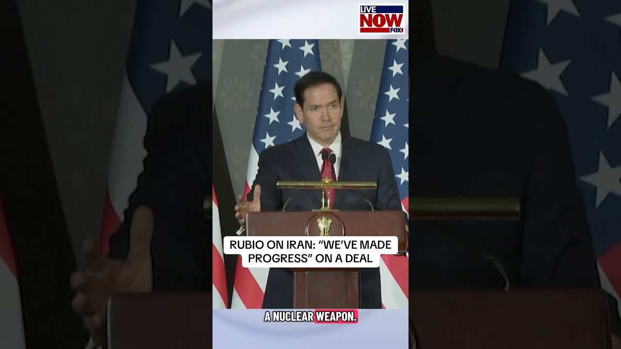 Secretary of State Marco Rubio was asked where things stand with Iran while visiting India. #news