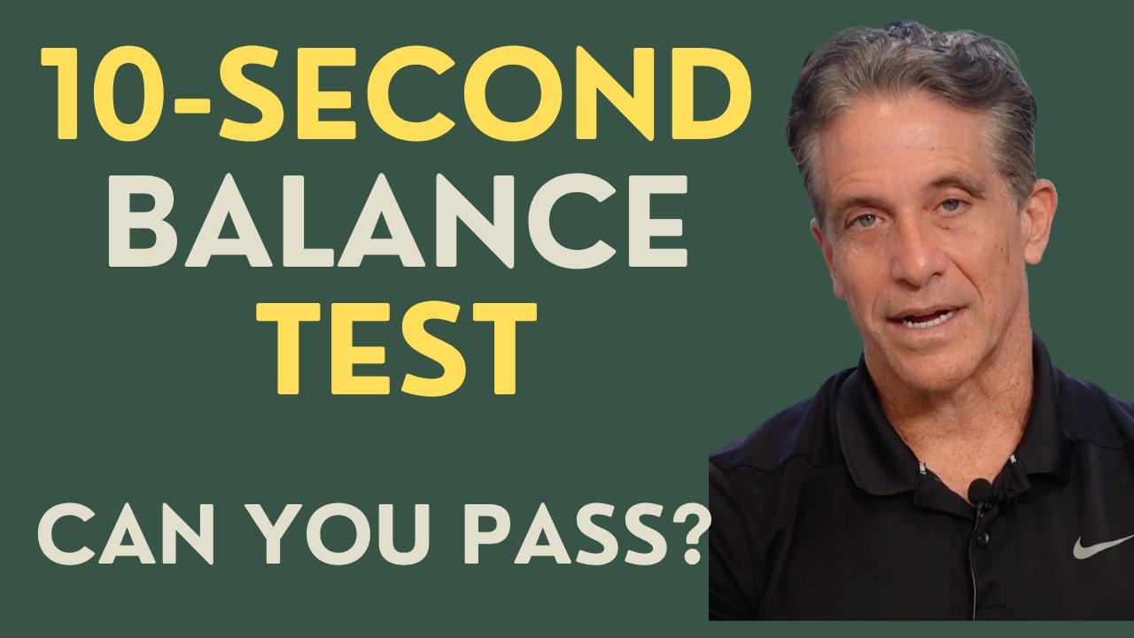 Seniors: Can You Pass This 10-Second Balance Test?