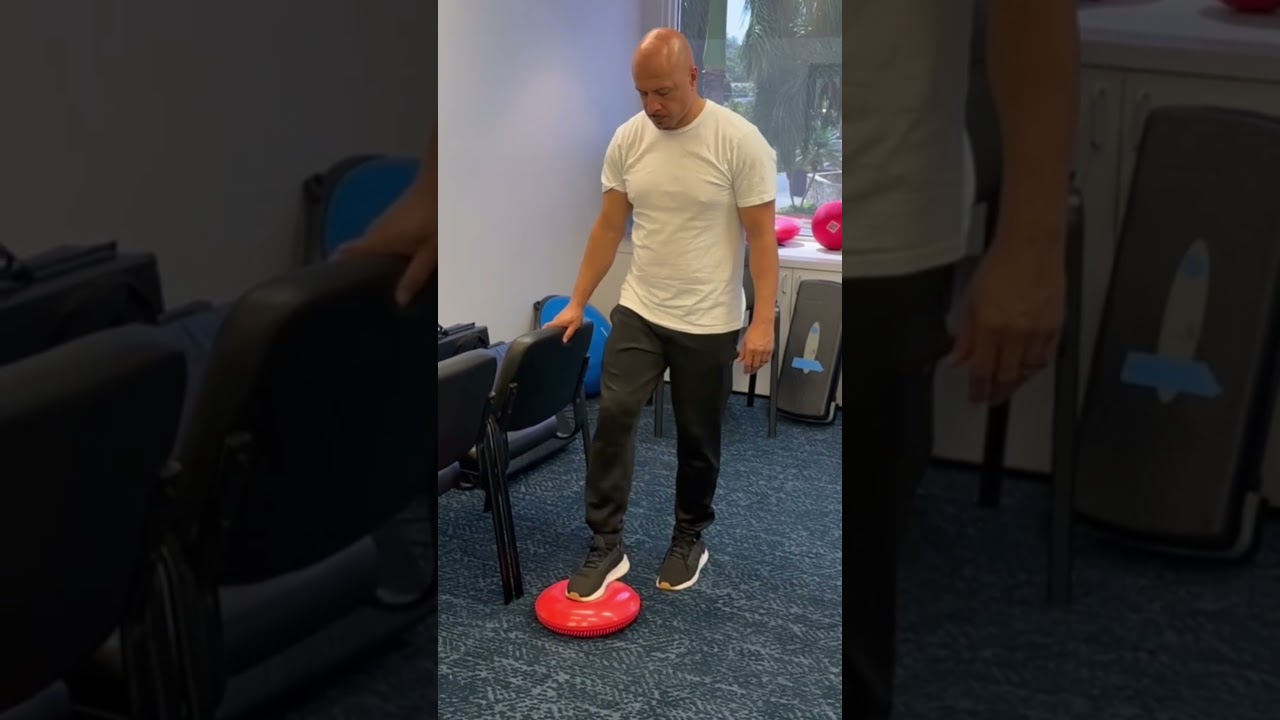 Seniors: How Toe-Tapping can Improve Balance  #seniorfitness #fallprevention