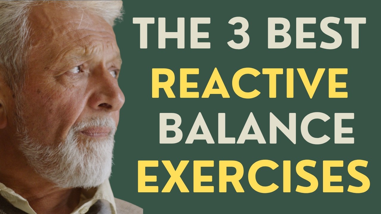 Seniors: The 3 Best Reactive Balance Exercises!